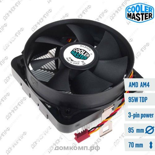  Вентилятор + радиатор AMD Cooler Master DK9-9ID2B-0L-GP